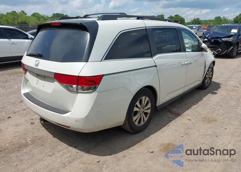 2016 Honda Odyssey Ex-L from USA, damaged, VIN 5FNRL5H64GB045717